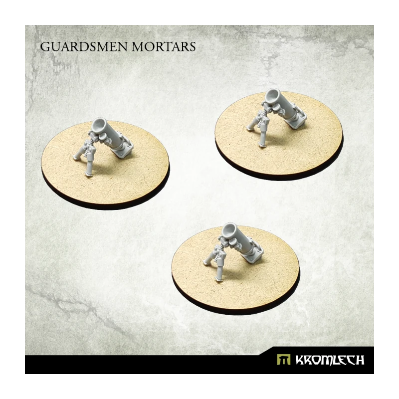 Kromlech Dvergr Commando Guardsmen Mortars