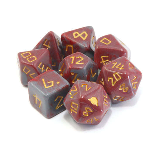 The Gunslinger Dice set by Dice Goblin