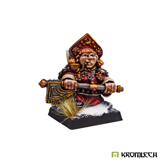 Kromlech Hospodars Dwarf Boyarina with great axe