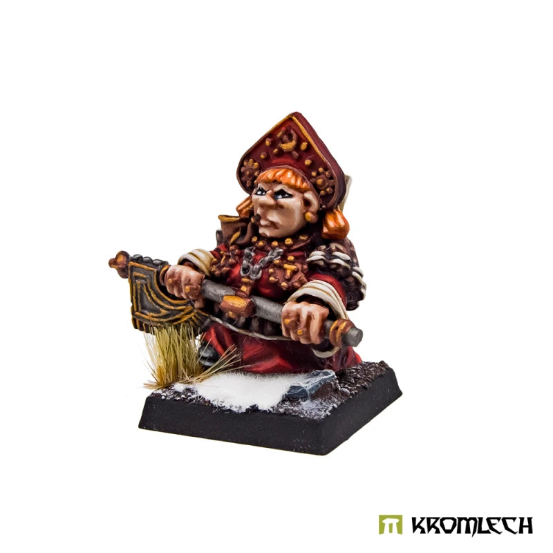 Kromlech Hospodars Dwarf Boyarina with great axe