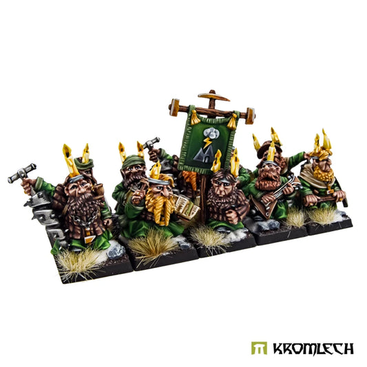 Kromlech Hospodars Dwarf Miners Command