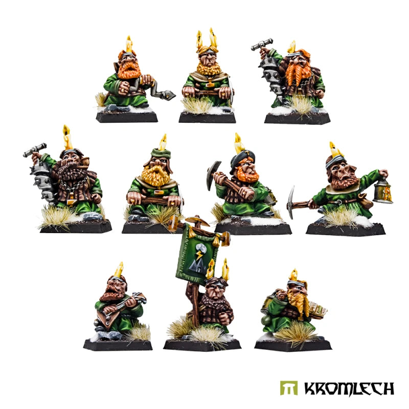 Kromlech Hospodars Dwarf Miners Command