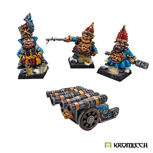 Kromlech Hospodars Dwarf Organ Gun with crew