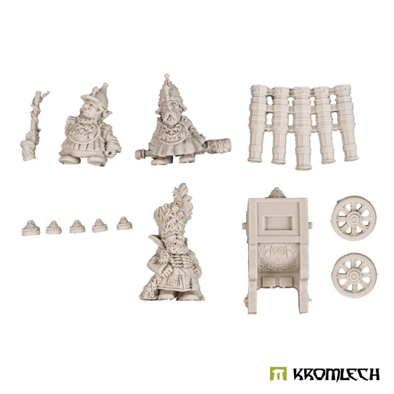 Kromlech Hospodars Dwarf Organ Gun with crew