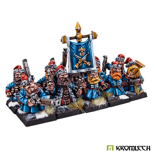 Kromlech Hospodars Dwarf Riflemen Command