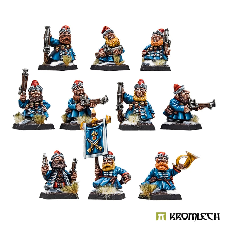 Kromlech Hospodars Dwarf Riflemen Command