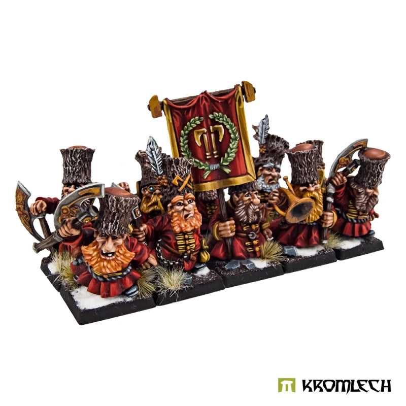 Kromlech Hospodars Dwarf Veterans command