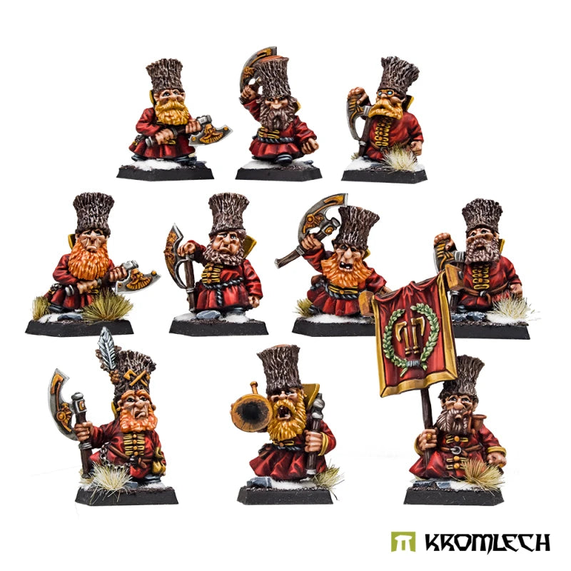 Kromlech Hospodars Dwarf Veterans command