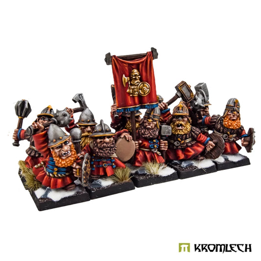 Kromlech Hospodars Dwarf Warriors Command