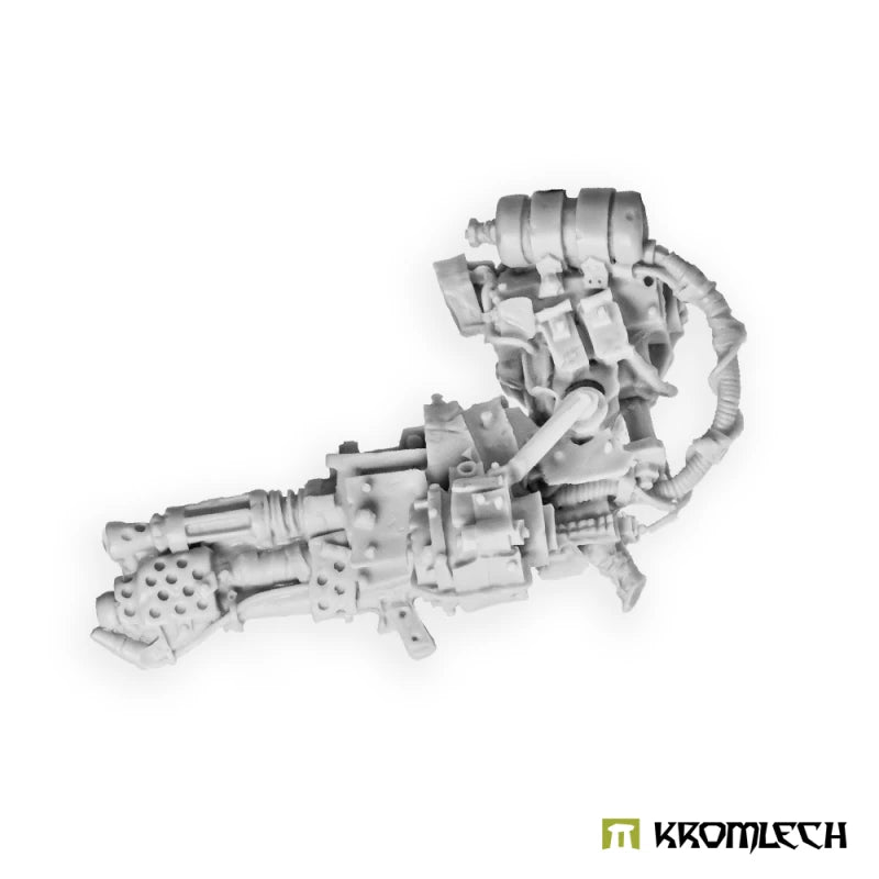 Kromlech Orc Juggernaut Mecha-Armour - Heavy Flamer