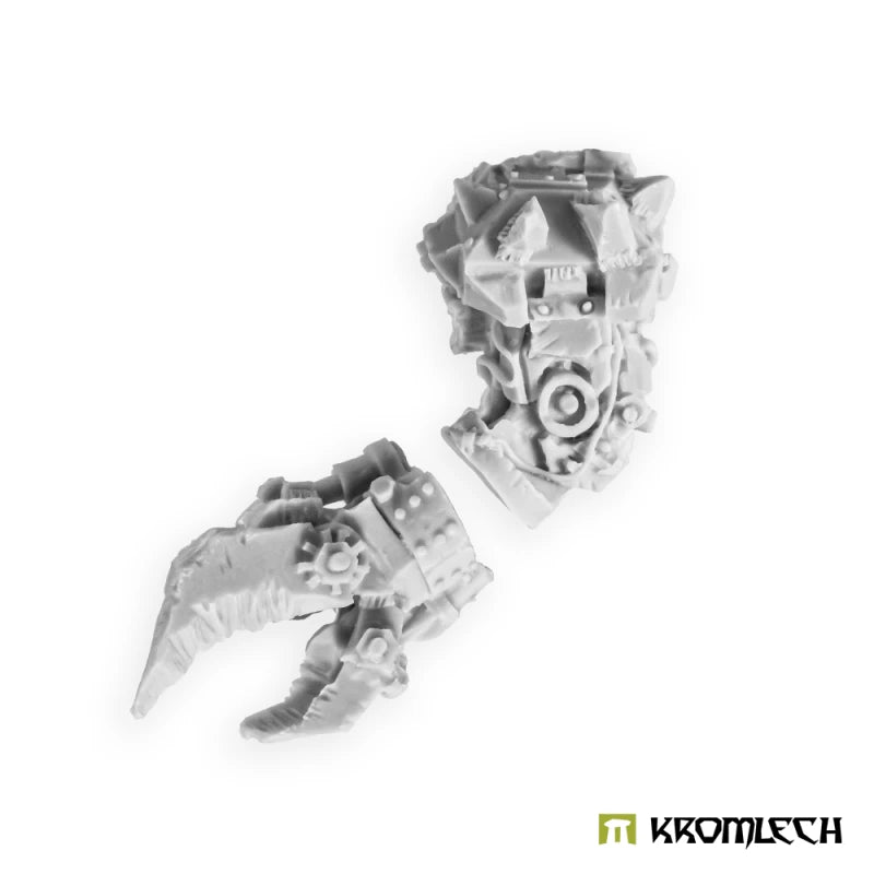 Kromlech Orc Juggernaut Mecha-Armour - Left Open Crusher
