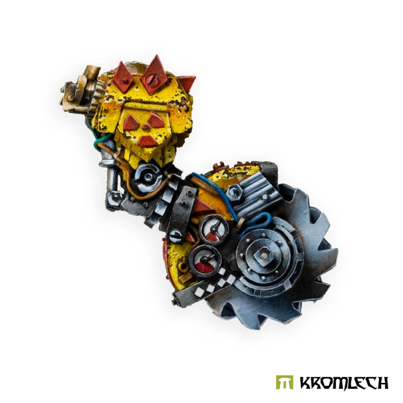 Kromlech Orc Juggernaut Mecha-Armour - Right Mega Buzzsaw