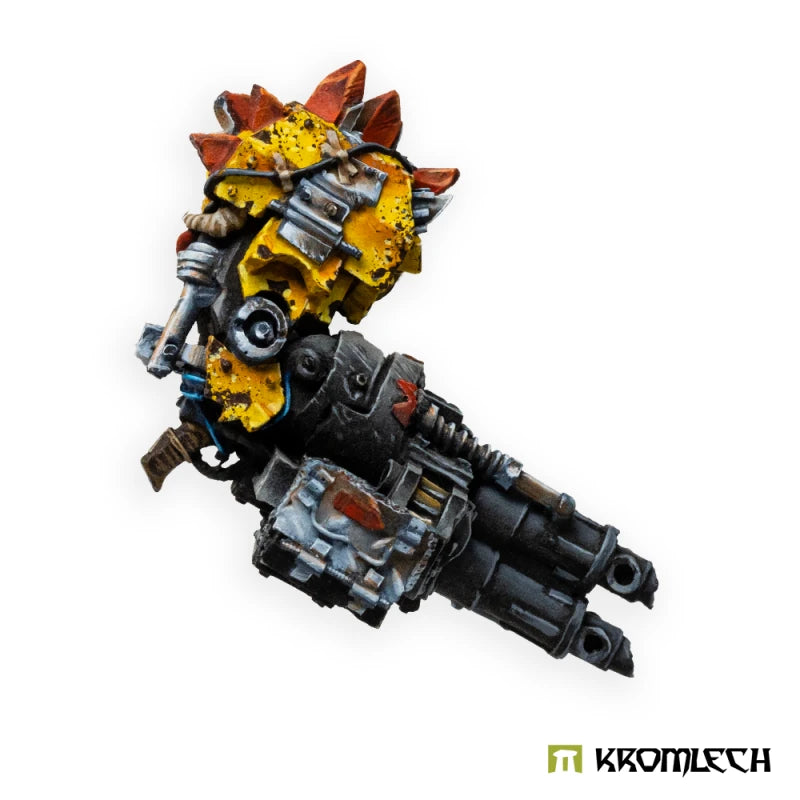 Kromlech Orc Juggernaut Mecha-Armour - Right Twin-linked Machine Gun