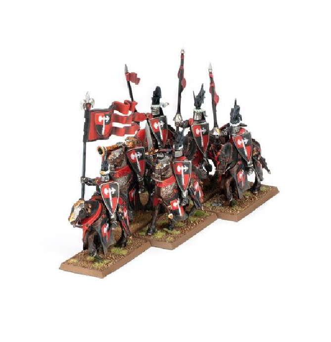 Brettonia Knights x6, Old World Games Workshop