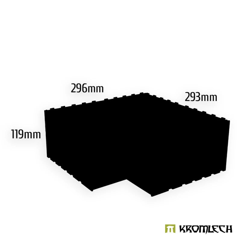 Kromlech Low Corner Hobby Rack Module