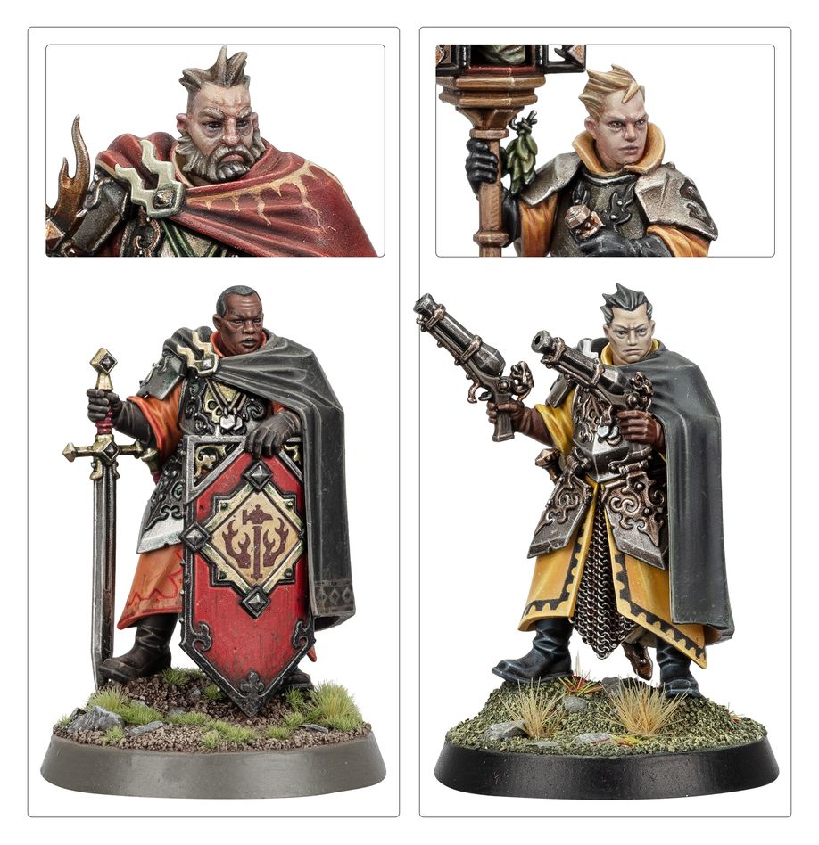 Cities of Sigmar - Freeguild Marshal and Relic Envoy Warhammer AOS - Christmas box set