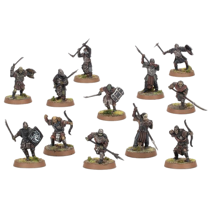 Middle Earth Mordor Orc Warriors miniatures