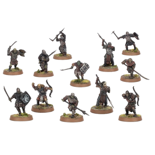 Middle Earth Mordor Orc Warriors miniatures