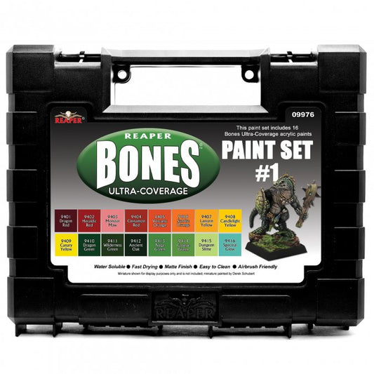 Reaper Miniatures MSP Bones Ultra-Coverage Paints: Set #1