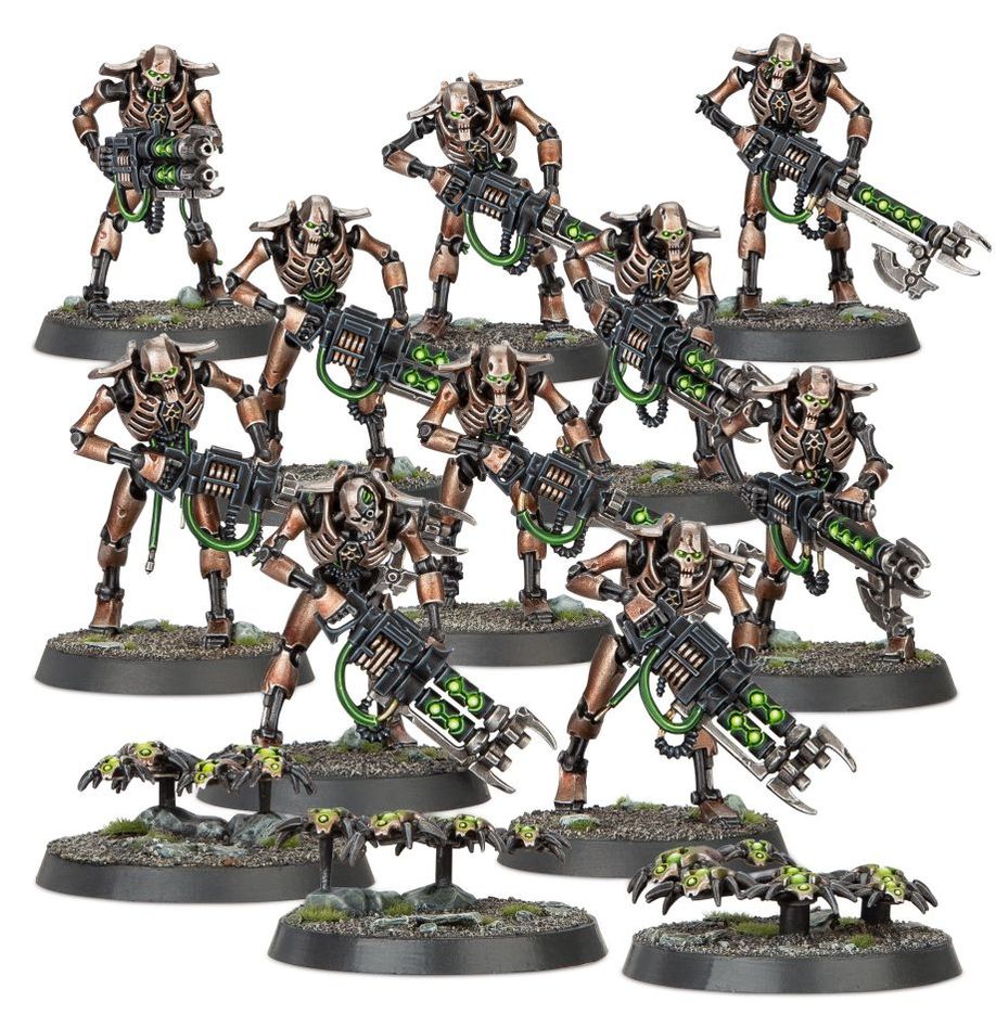 Necrons - Necron Warriors Warhammer 40k - Christmas box set