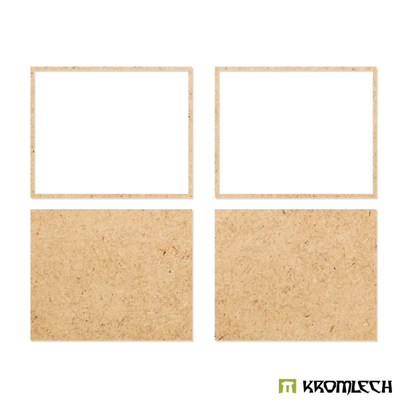 Kromlech Old Infantry 5x4 Square Base Movement Trays