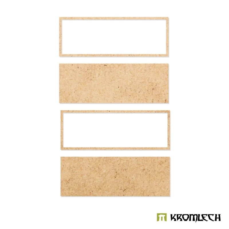 Kromlech Old Monstrous Infantry 3x1 Square Base Movement Trays