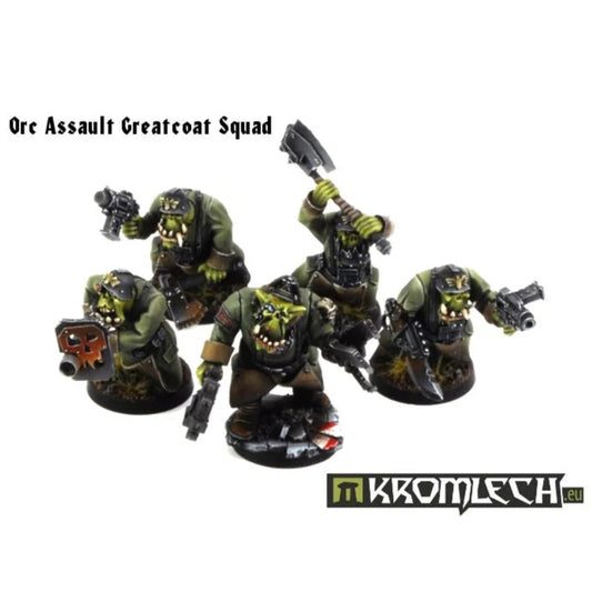 Kromlech Orc Greatcoat Korps Assault Greatcoat Squad