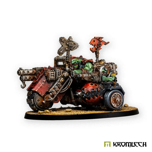 Kromlech Orc Boss on Blitzbike 1