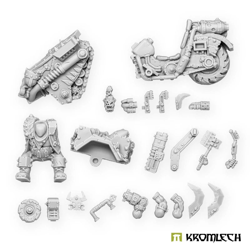 Kromlech Orc Boss on Blitzbike 2