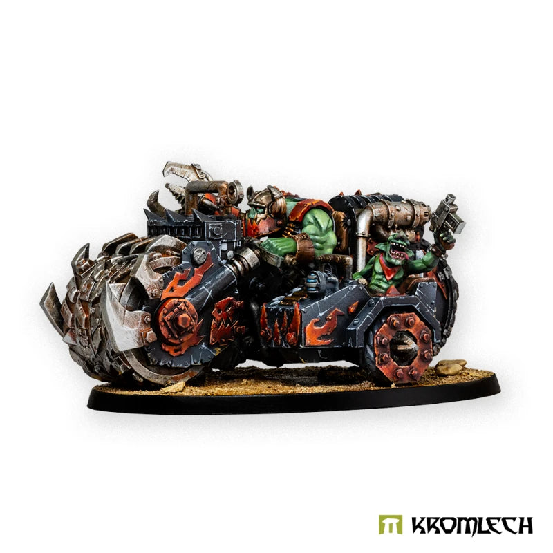 Kromlech Orc Boss on Blitzbike 3