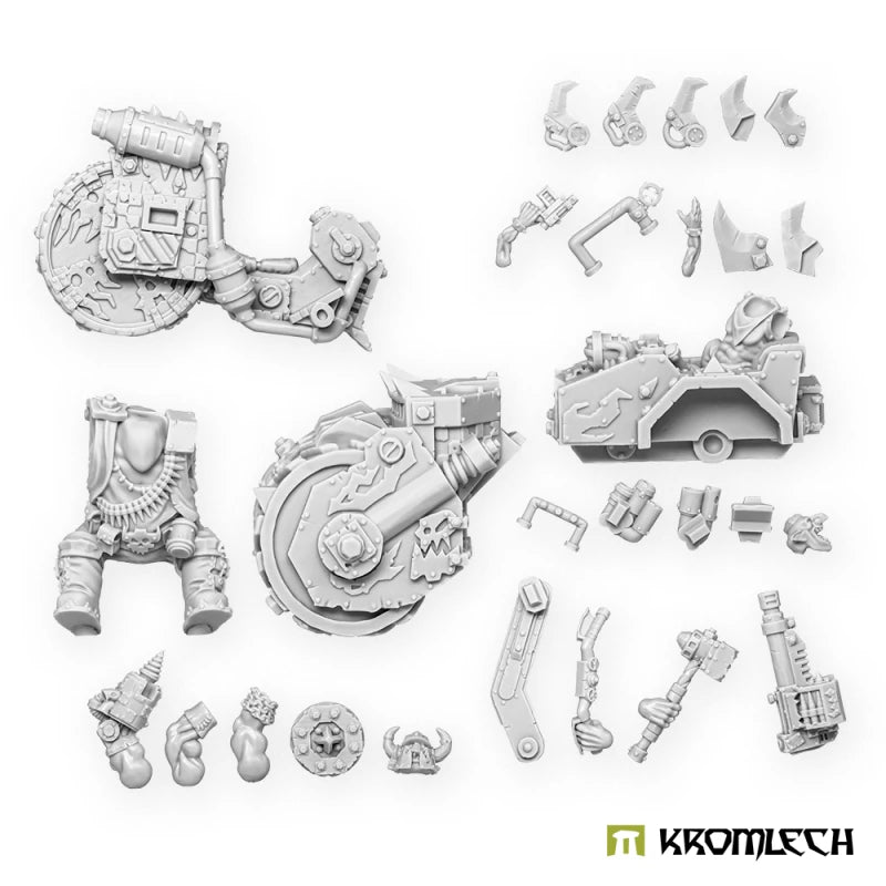 Kromlech Orc Boss on Blitzbike 3