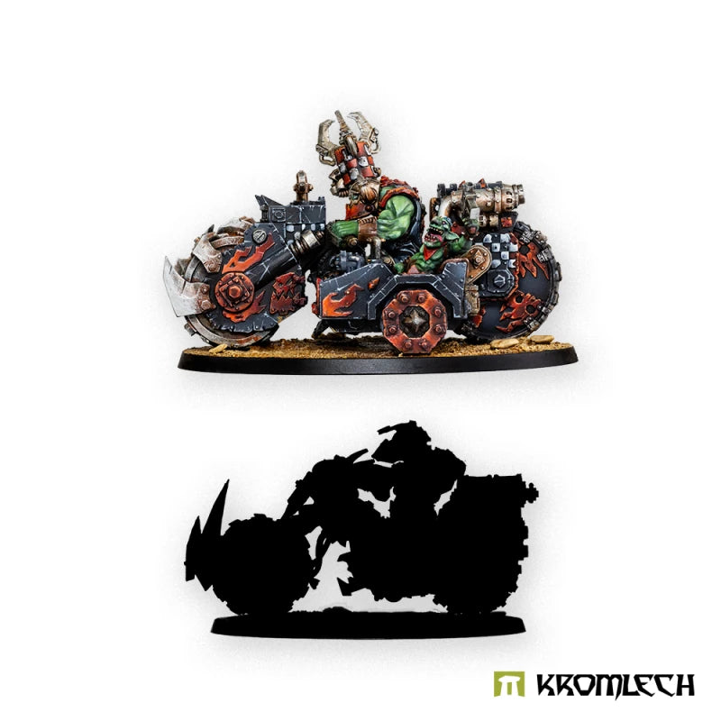 Kromlech Orc Boss on Blitzbike 3