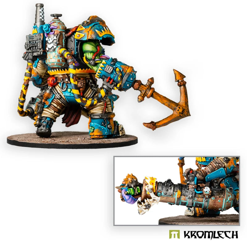 Kromlech Orc Corsair Warlord Deffkrooza ork warboss