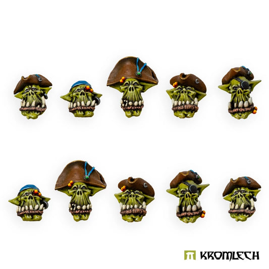Kromlech Orc Cutthroats Heads