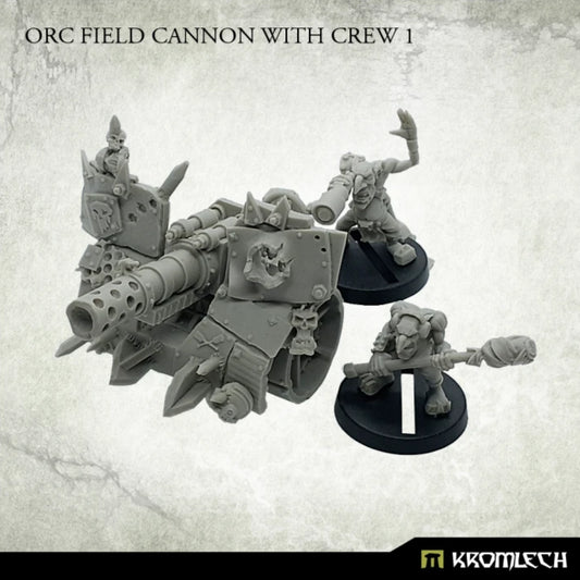 Kromlech Ork Field Cannon with Crew 1