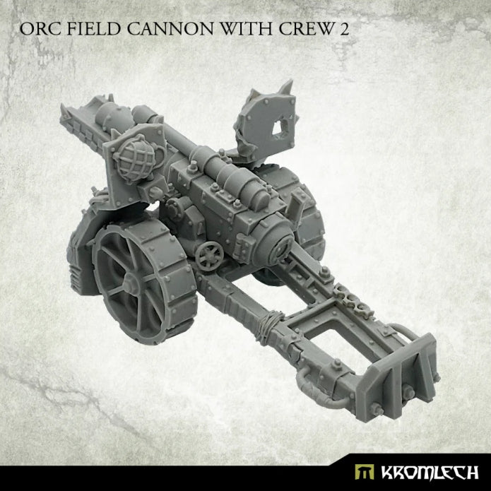 Kromlech Ork Field Cannon with Crew 2