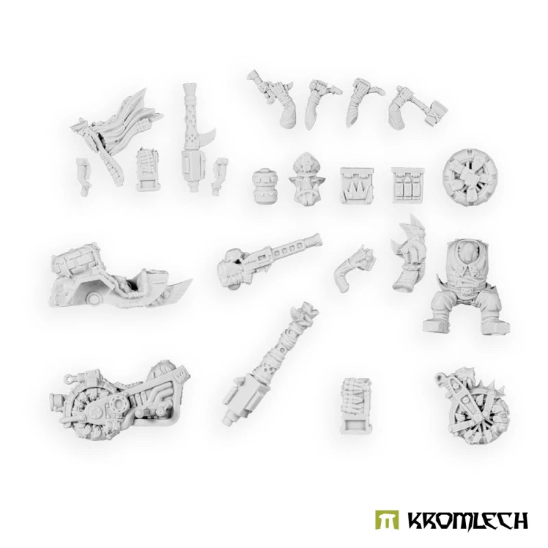 Kromlech Biker Boss Orc Greatcoat Korps