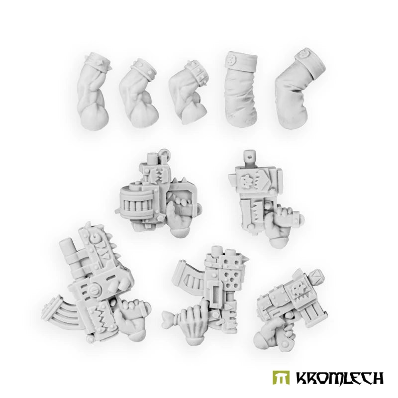 Kromlech Orc Greatcoat Boss Left Pistols