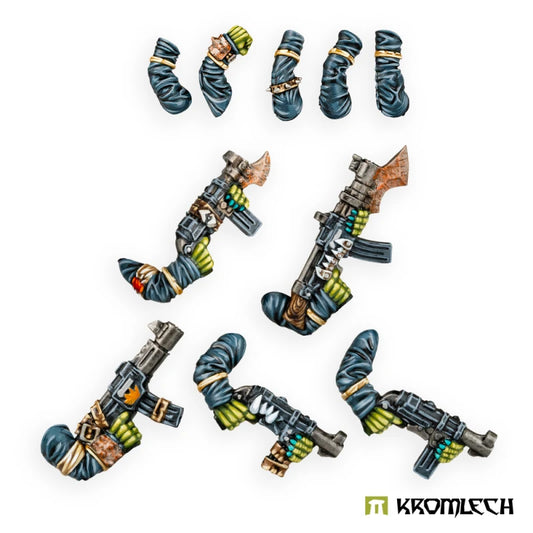 Kromlech Orc Greatcoat Korps Shoota Arms