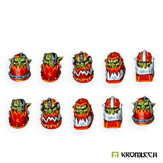 Kromlech Orc Iron Jaws Heads