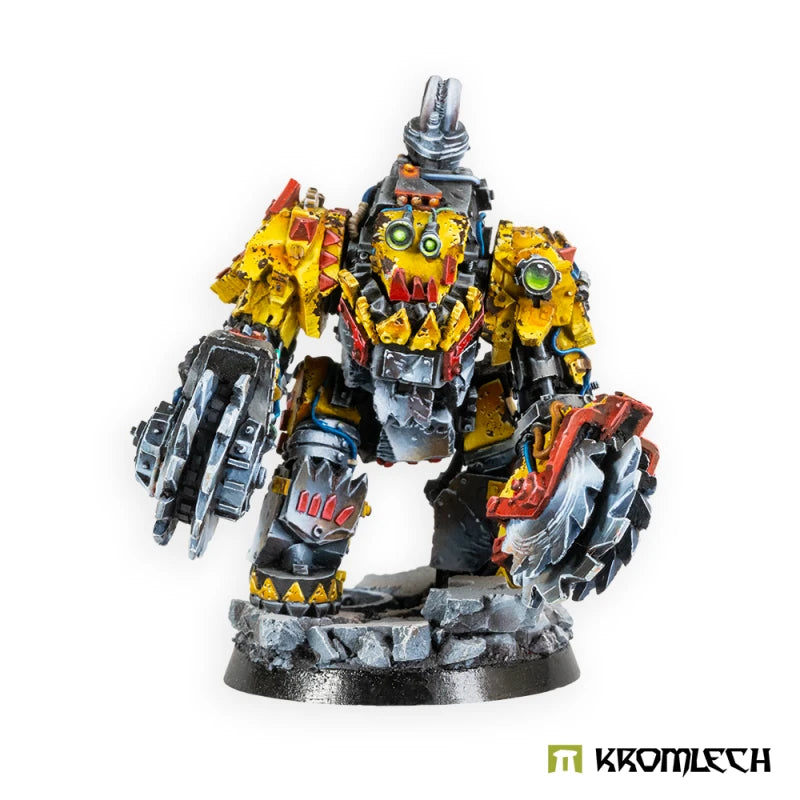 Kromlech Orc Juggernaut Mecha-Armour with Rippa Buzzsaws