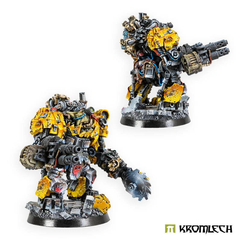 Kromlech Orc Juggernaut Mecha-Armour with Shoota and Buzzsaw