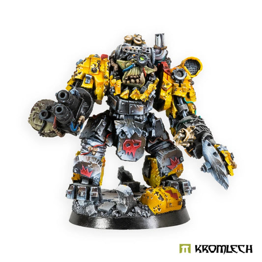 Kromlech Orc Juggernaut Mecha-Armour with Shoota and Buzzsaw