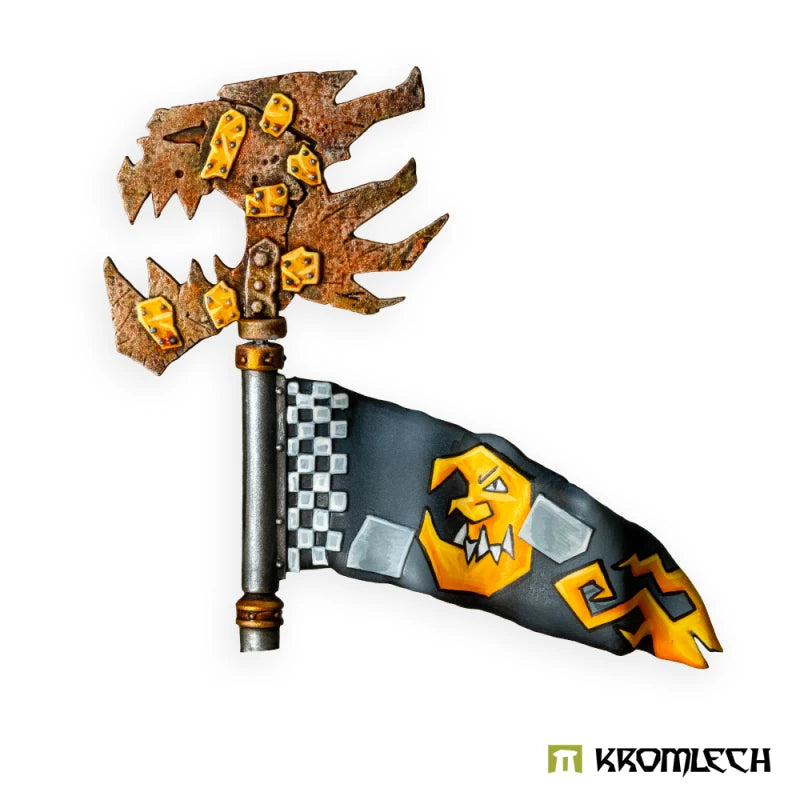 Kromlech Orc Moon Krumpanaut Battle Banner