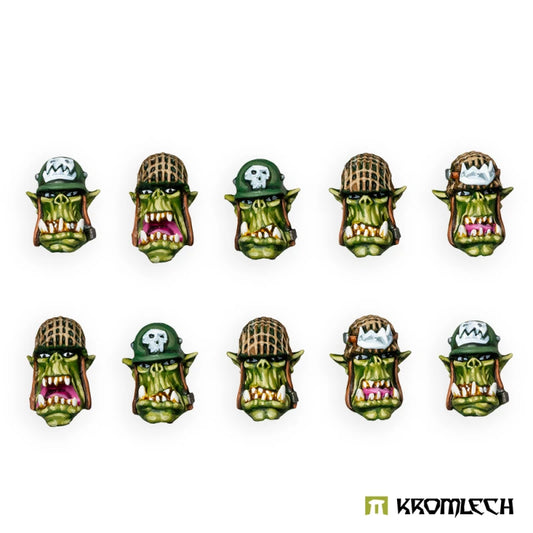 Kromlech Orc Murica Heads (WWII)
