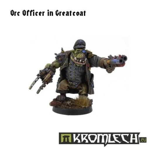 Kromlech Orc Officer in Greatcoat