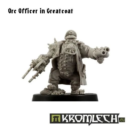 Kromlech Orc Officer in Greatcoat