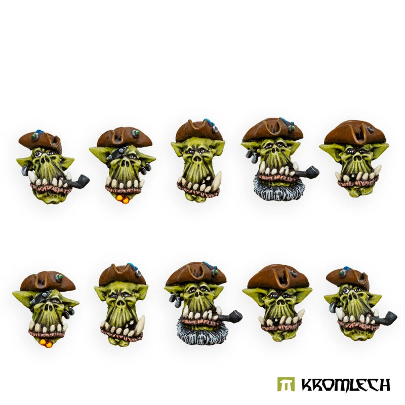 Kromlech Orc Pirate Heads