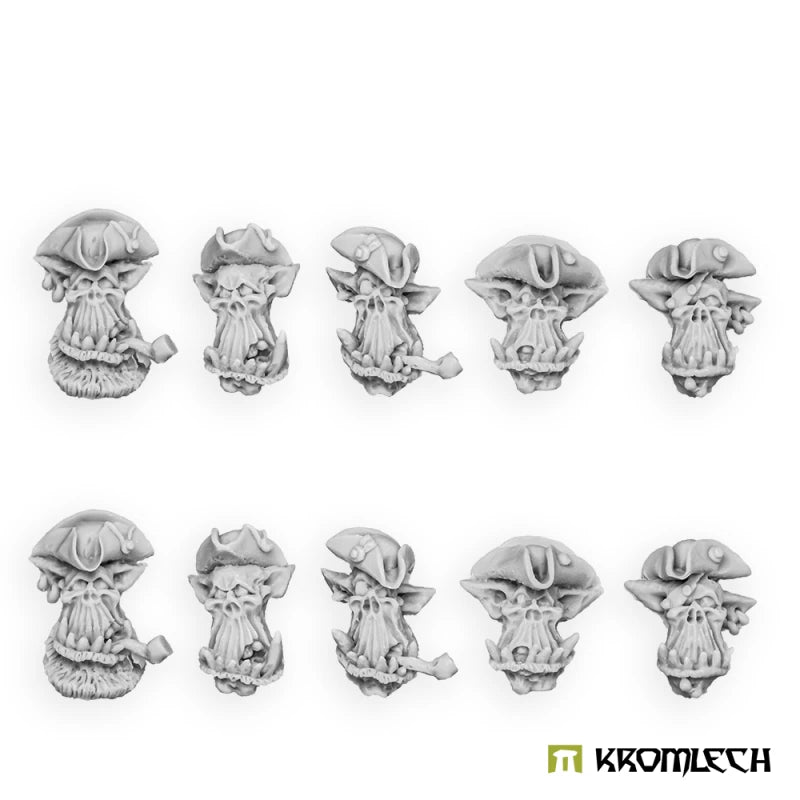 Kromlech Orc Pirate Heads