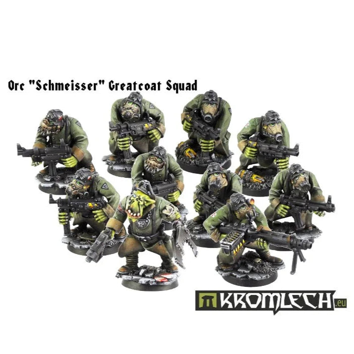 Kromlech Orc Greatcoat Korps Schmeisser Greatcoats Squad